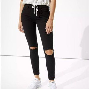American Eagle Ne(x)t Level Ripped Jegging Black